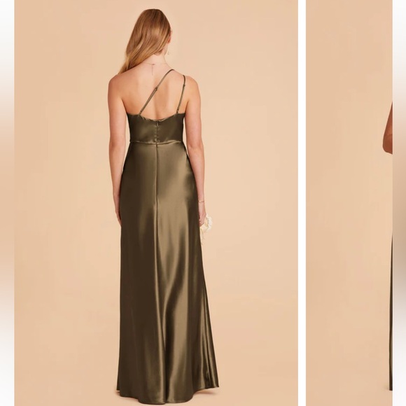 Birdy Grey satin Olive “Kensie” dress - Picture 3 of 5